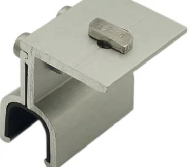 Güneş Çatı Montajı için Kelepçe Topraklama Kelepçe