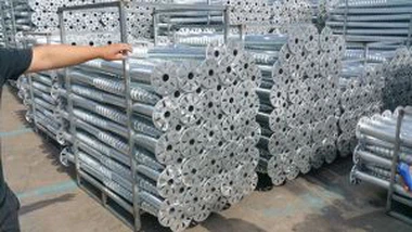 Galvanizli Q235B 1600mm Zemin Vida Kazık