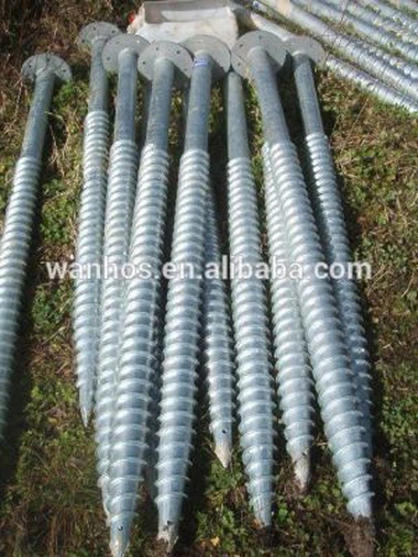 WS Çelik Q235 Solar Montaj İçin Vidalı