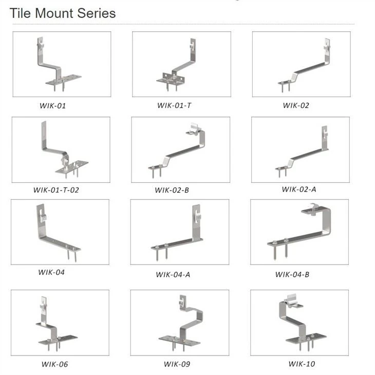 factory price solar roof hook overview
